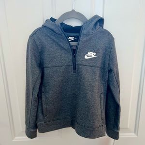 Boys Nike Half Zip Sweatshirt